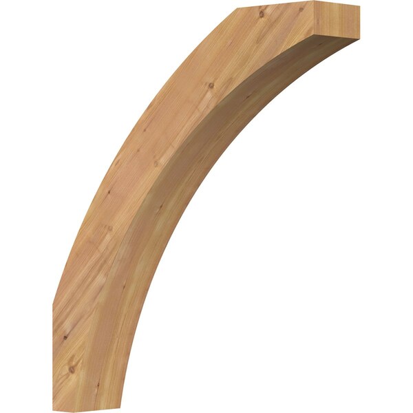 Ekena Millwork 5 1/2"W x 28"D x 32"H Thorton Smooth Knee Brace, Western Red Cedar BRC06X28X32THR00SWR - main